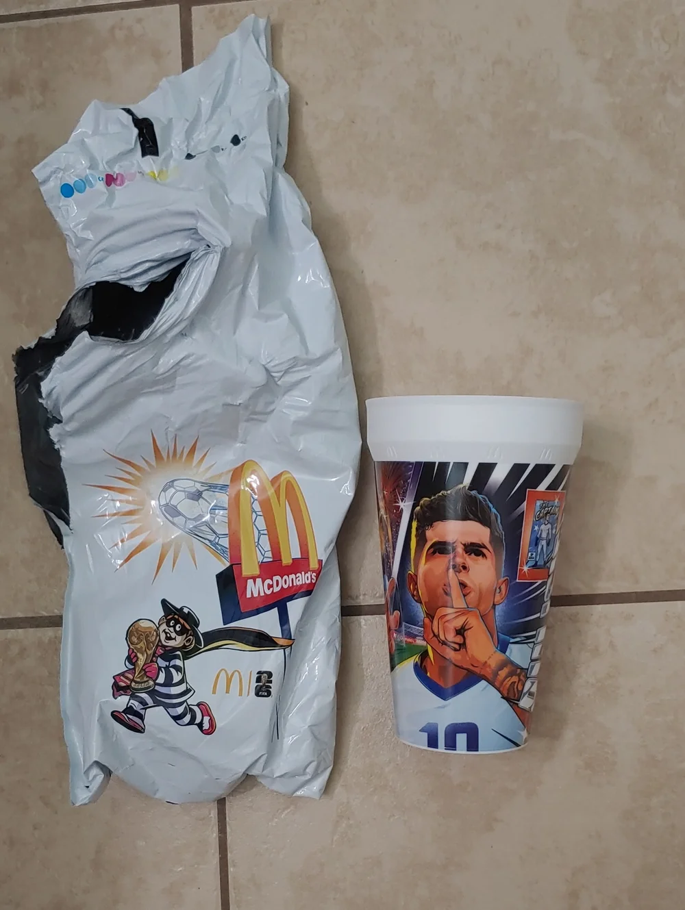 McDonald's FIFA World Cup 2026 Christian Pulisic Soccer Player Collectible